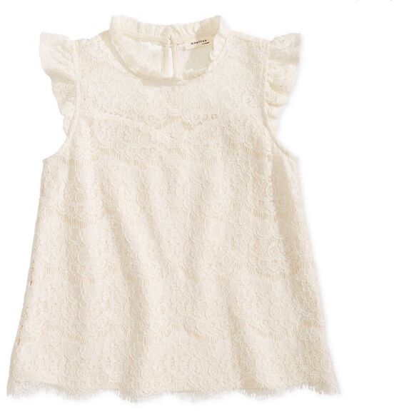 🎉last deal 🎉Ivory lace top - Picture 1 of 12